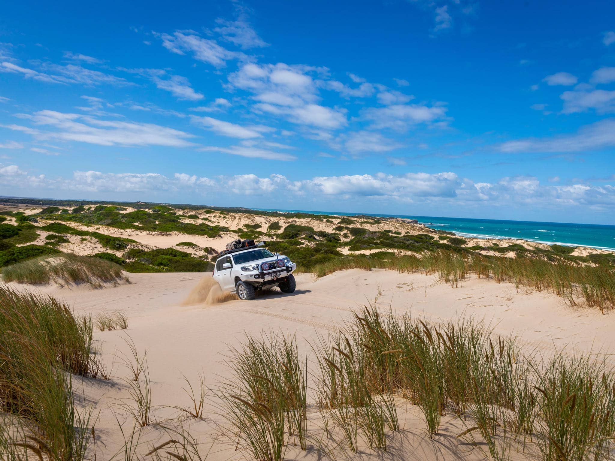 4wd in Coorong National Park