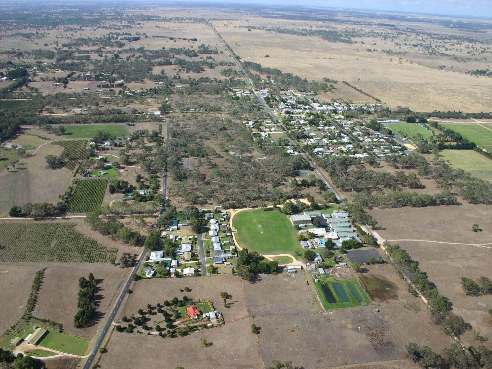 Lucindale Town Aerial Photo