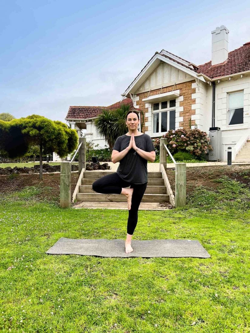 SlowFlow Yoga and Brunch at Delgattie Estate (Laura's Aura)