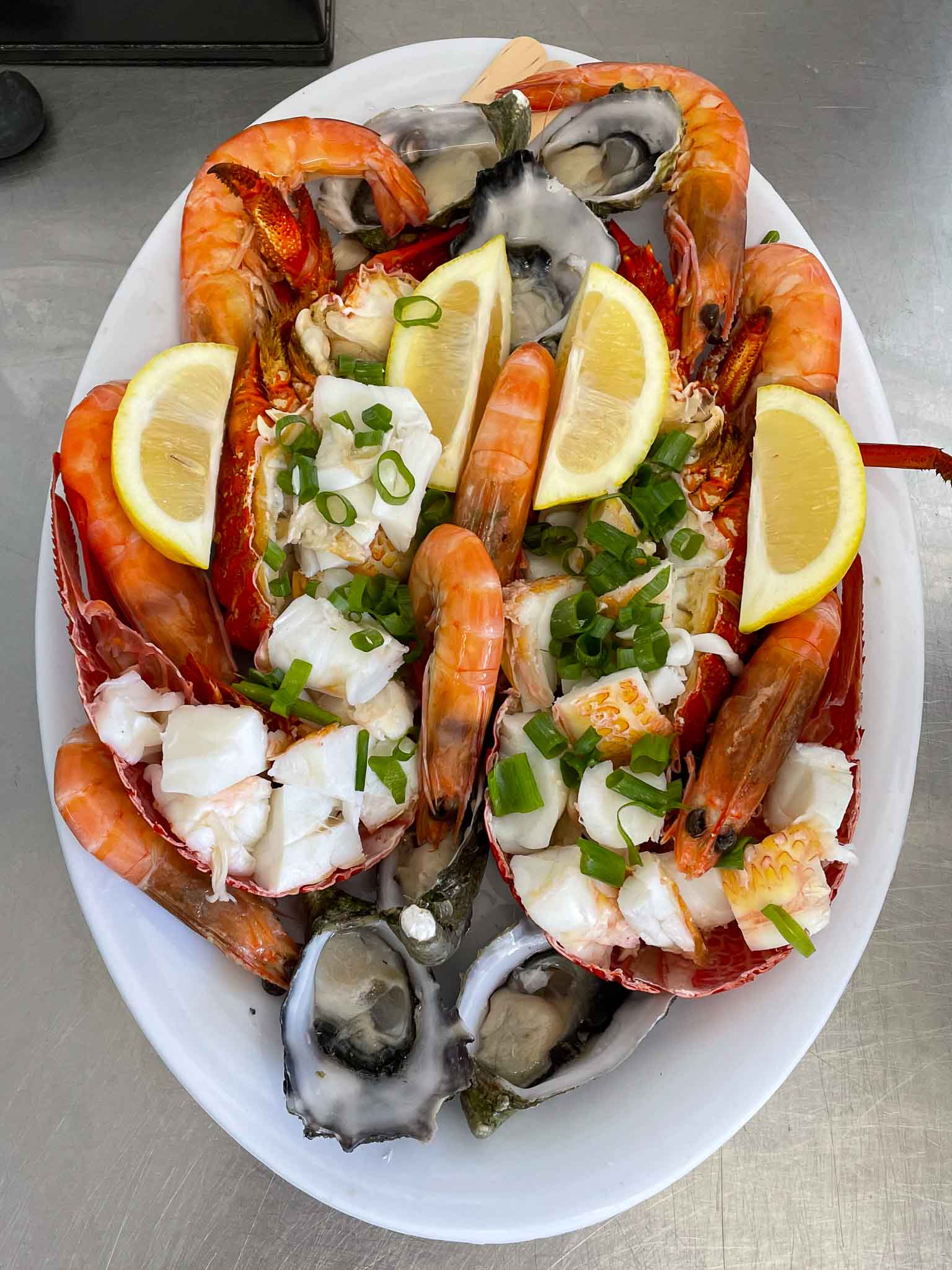 Seafood Platter, Five Star Seafoods, Robe