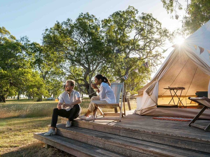 Glamping at Bellwether Wines, Coonawarra (SATC/ATDW)