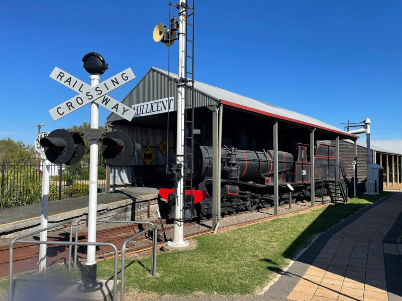 Millicent Museum train