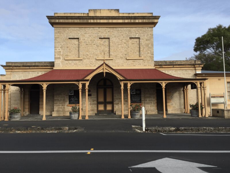 Front of The Old Courthouse