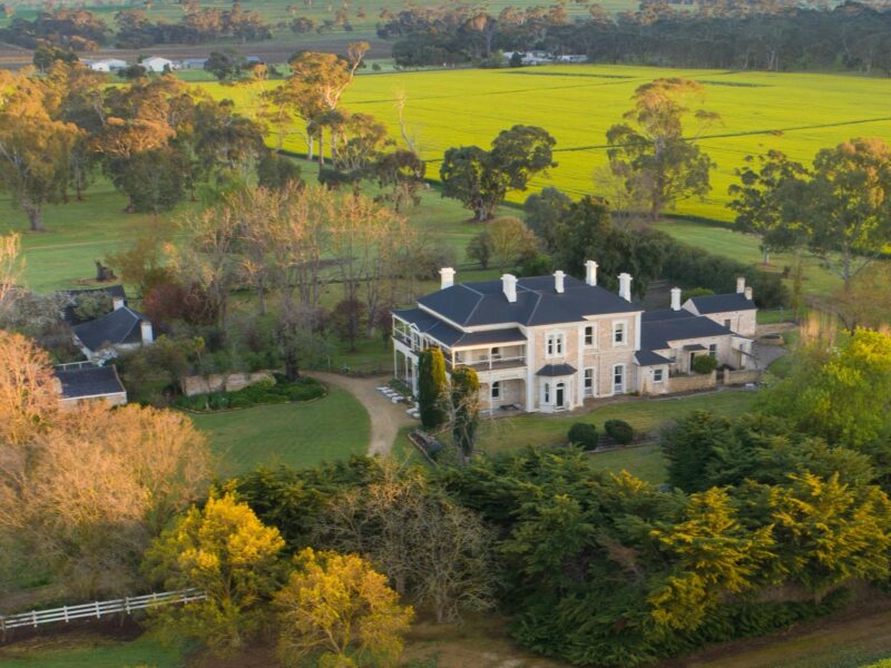 Aerial Image of historic Padthaway Estate