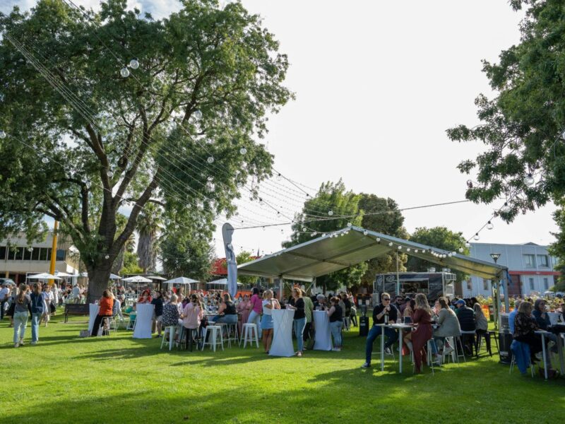 crowd enjoying the entertainment at koonara summer fiesta 2024