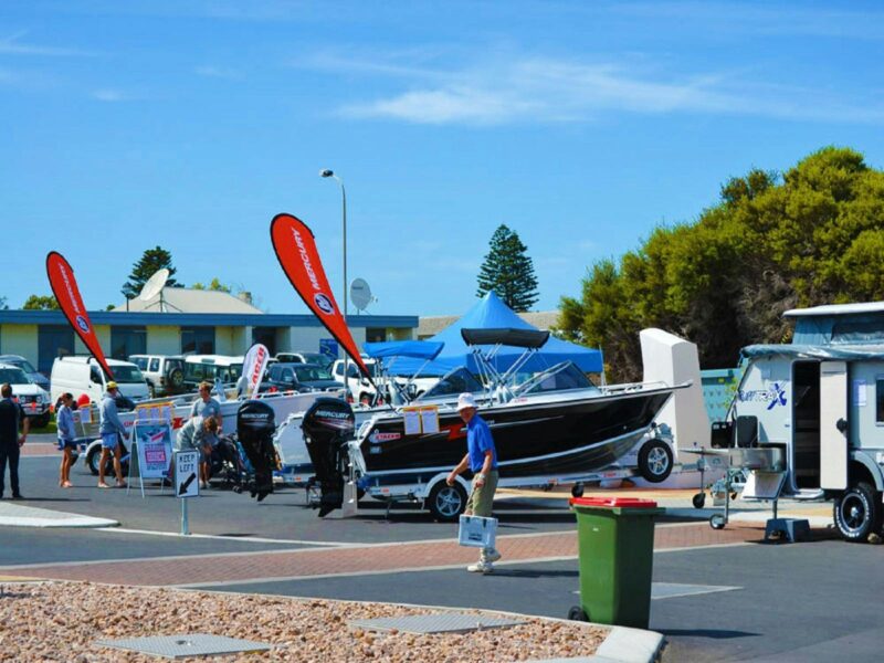 Visitors exploring exhibits at the Limestone Coast Marine and Adventure Show.