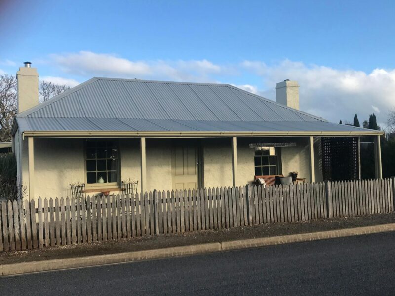 Front of cottage