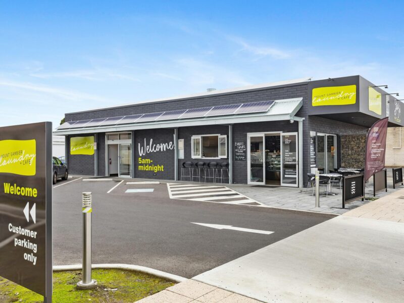 ATDW Mount Gambier Laundry And Cafe.jpeg Laundry Entrance