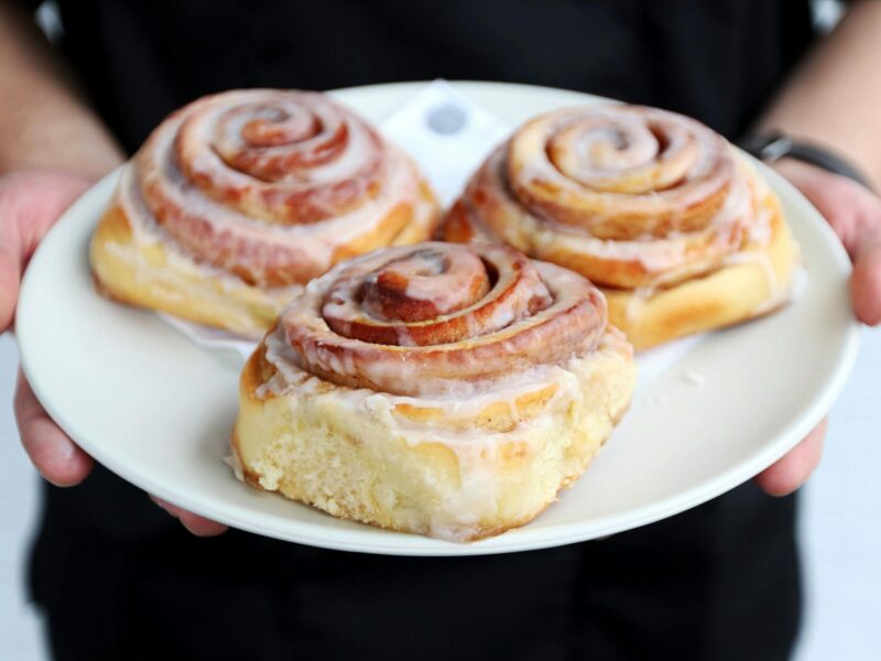 Scroll Queen Mount Gambier Cinnamon Scroll cafe south australia