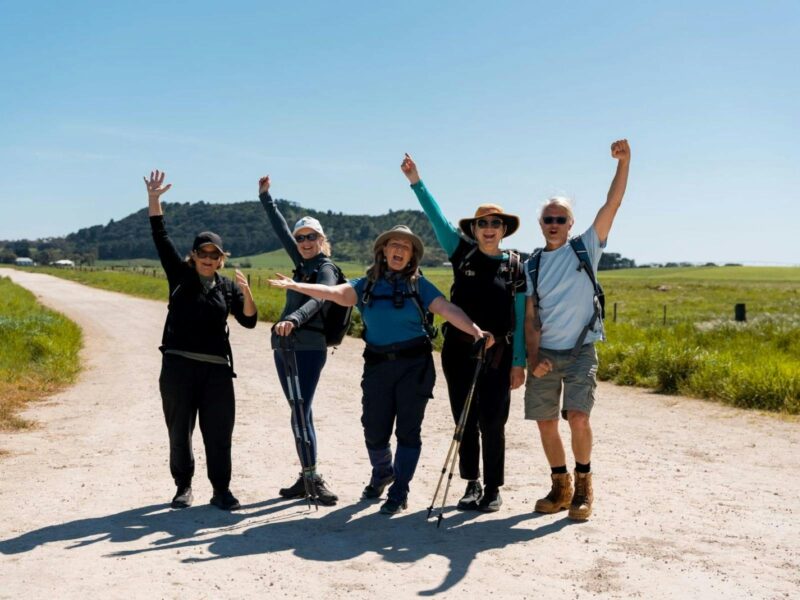 Aussie Camino group of walkers