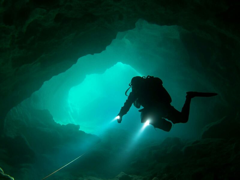 ATDW My Underwater World An Evening With Dr Richard Harry Harris OAM.jpeg underwater cave diving
