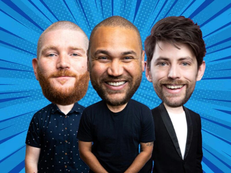 Comedians, Justin Sorre, Clay McMath, and Bill Egan