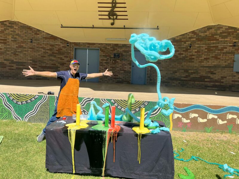 Appearing live at the Mount Gambier Science Fair!