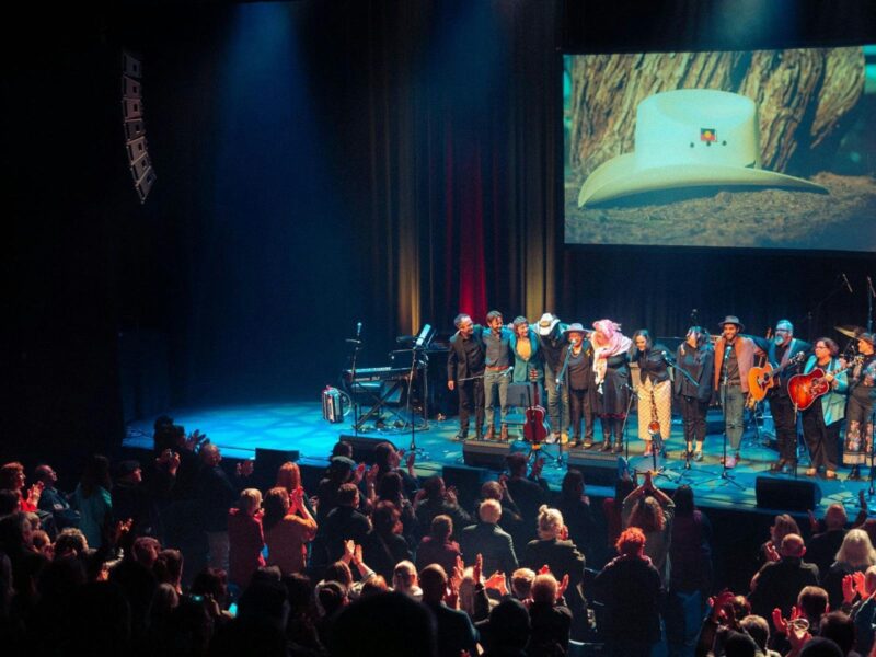 Blak Country cast on stage