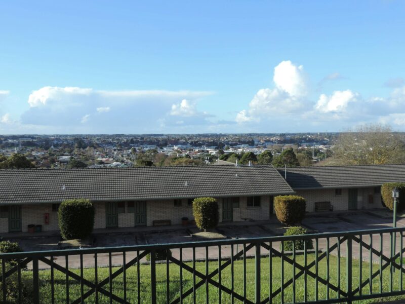 ATDW Comfort Inn The Lakes.jpg View of City of Mount Gambier from the Lakes Resort