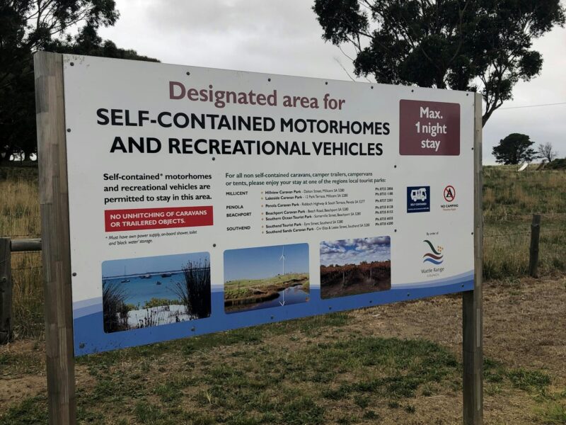 ATDW Millicent Roadside Rest Stop.jpeg Information Signage