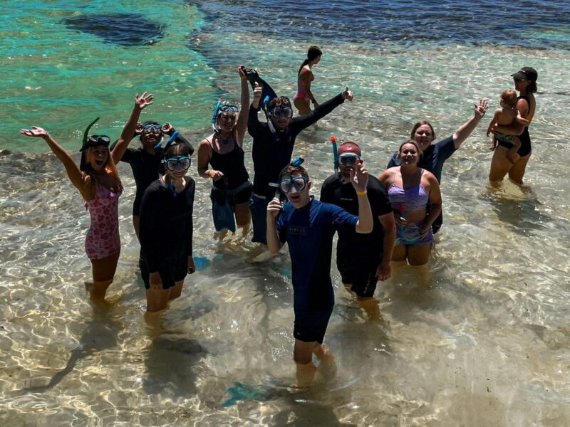 YA snorkeling