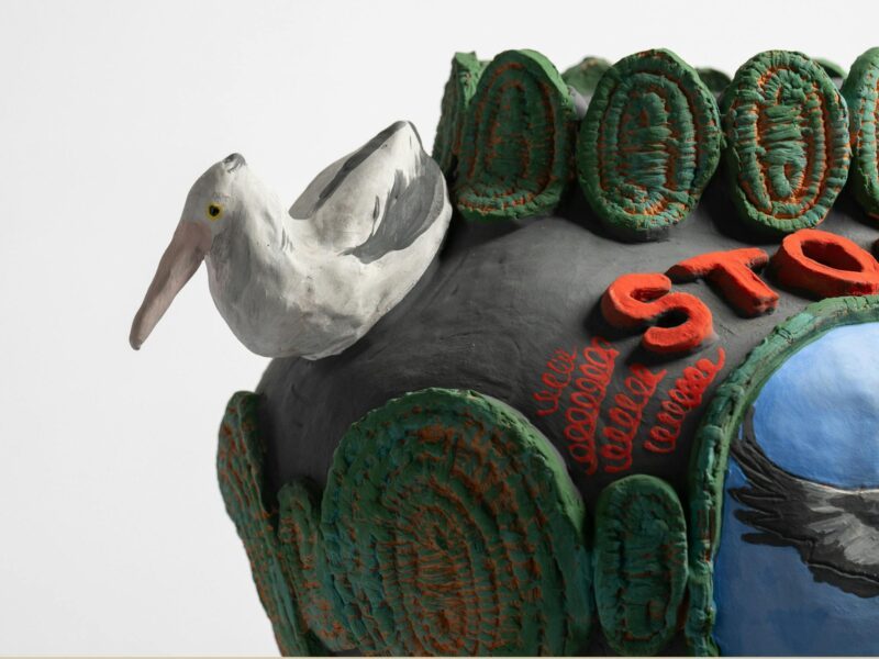 Photograph of  Tiarnie Edwards ceramic work