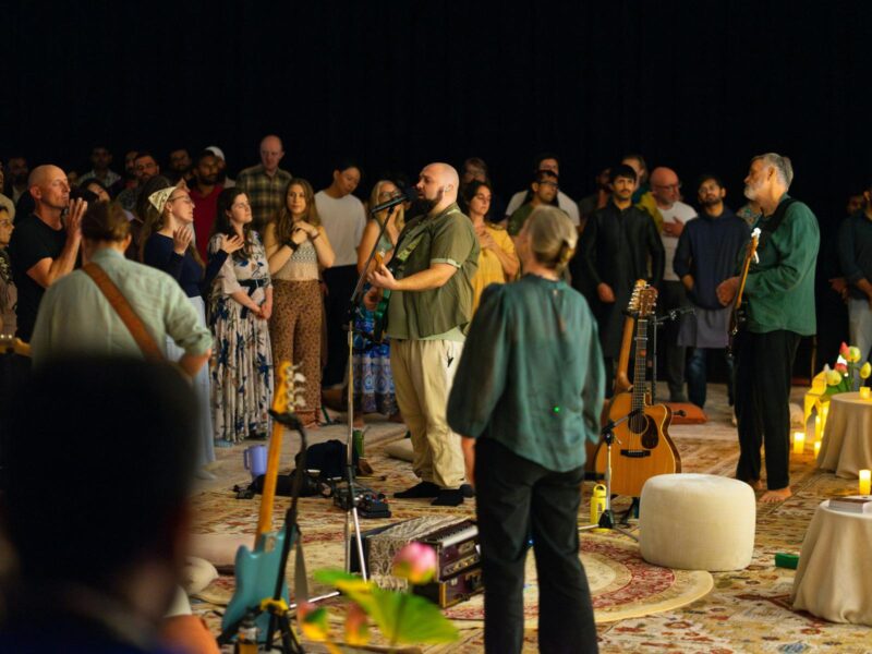 Group of people singing